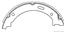 Parking Brake Shoe CE 111.08430