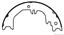 Parking Brake Shoe CE 111.08440