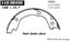 Parking Brake Shoe CE 111.08450