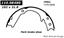 Parking Brake Shoe CE 111.08480