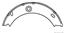 2005 Dodge Sprinter 3500 Parking Brake Shoe CE 111.08650