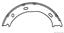 Parking Brake Shoe CE 111.08660