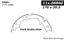 Parking Brake Shoe CE 111.08860