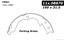 2004 Mitsubishi Endeavor Parking Brake Shoe CE 111.08870