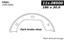 2004 BMW M3 Parking Brake Shoe CE 111.08900