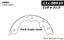 Parking Brake Shoe CE 111.08910