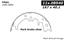 Parking Brake Shoe CE 111.08940