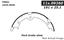 Parking Brake Shoe CE 111.09260