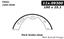 Parking Brake Shoe CE 111.09300