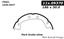 Parking Brake Shoe CE 111.09370