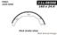 Parking Brake Shoe CE 111.09500