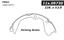 Parking Brake Shoe CE 111.09730