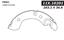 Drum Brake Shoe CE 111.10201