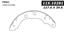 Drum Brake Shoe CE 111.10281