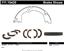 Parking Brake Shoe CE 111.10420