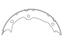 Parking Brake Shoe CE 111.10470