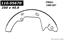 Drum Brake Shoe CE 112.05670