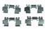 Disc Brake Hardware Kit CE 117.40024