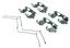 Disc Brake Hardware Kit CE 117.40039