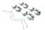 Disc Brake Hardware Kit CE 117.40039