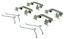 Disc Brake Hardware Kit CE 117.40056