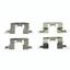 2006 Nissan Pathfinder Disc Brake Hardware Kit CE 117.42047