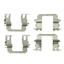 2000 Mitsubishi Montero Disc Brake Hardware Kit CE 117.43007