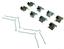 Disc Brake Hardware Kit CE 117.44050