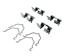 1998 Mazda Millenia Disc Brake Hardware Kit CE 117.45006