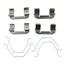 1999 Mazda Protege Disc Brake Hardware Kit CE 117.45019