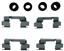 Disc Brake Hardware Kit CE 117.45042