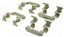 2001 Hyundai Sonata Disc Brake Hardware Kit CE 117.51001