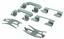 2004 Hyundai Elantra Disc Brake Hardware Kit CE 117.51004