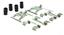 1999 Mazda B3000 Disc Brake Hardware Kit CE 117.65010