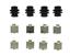 Disc Brake Hardware Kit CE 117.67015