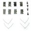 Disc Brake Hardware Kit CE 117.91014