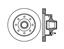 Disc Brake Rotor CE 120.65045