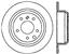 1994 Jaguar XJ12 Disc Brake Rotor CE 121.20010