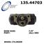 Drum Brake Wheel Cylinder CE 135.44703