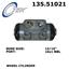 2001 Hyundai Santa Fe Drum Brake Wheel Cylinder CE 135.51021