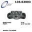 2000 Chrysler Sebring Drum Brake Wheel Cylinder CE 135.63003