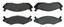 Disc Brake Pad Set CE 300.02030