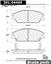 2005 Dodge Verna Disc Brake Pad Set CE 301.04400