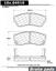 2001 Chevrolet Metro Disc Brake Pad Set CE 301.04510