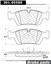 Disc Brake Pad Set CE 301.05580