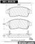 Disc Brake Pad Set CE 301.05620