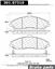 Disc Brake Pad Set CE 301.07310