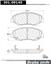 Disc Brake Pad Set CE 301.09140