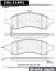 Disc Brake Pad Set CE 301.11691