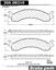 Disc Brake Pad Set CE 306.08210